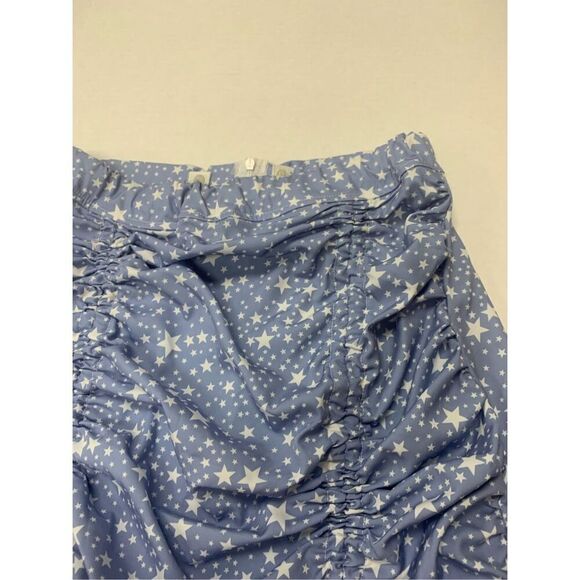 Star Patterned Ruched Skirt - Picture 3 of 5